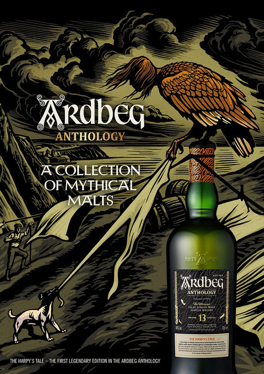 Ardbeg Anthology 13年 神話選集首款鷹身女妖 Sauternes 甜酒桶 46% 70cl whisky Lillion Wine Offer peat 其他桶型 艾雷島