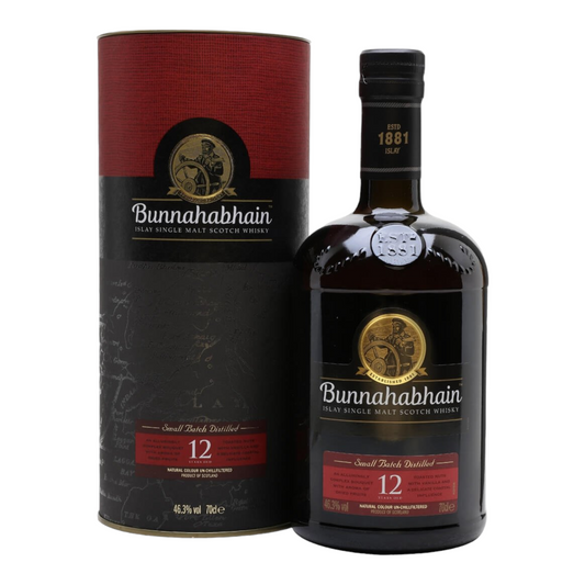 Bunnahabhain 12 yo 46.3% 70cl whisky Bunnahabhain 999x2 Bunnahabhain 混桶 艾雷島