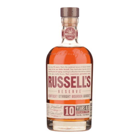 Russell's Reserve 10 Year Old Bourbon 45% 750ml whiskey Russells US