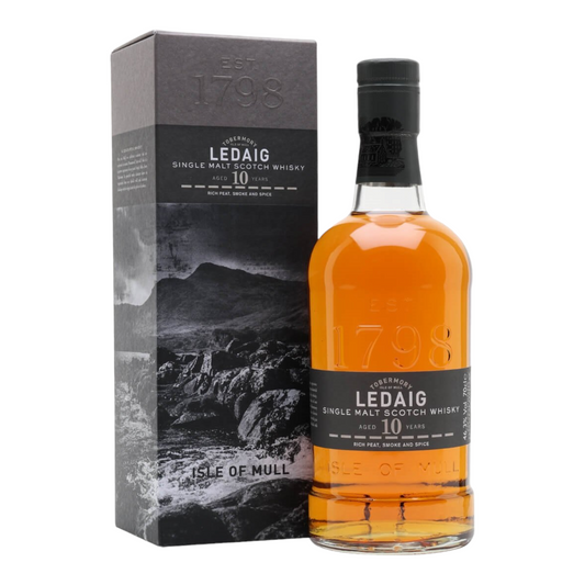 Ledaig 10 yo 46.3% 70cl whisky Lillion Wine Offer 999x2 Ledaig peat 島嶼 波本酒桶