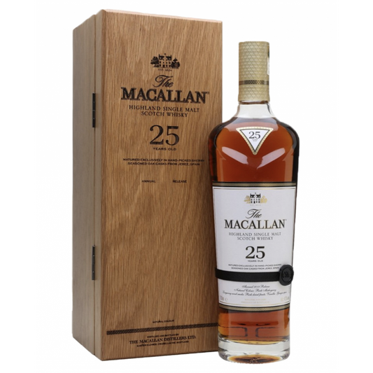 Macallan 25 year Sherry Oak 2022 43% 70cl whisky Macallan Macallan 斯貝賽區 雪莉酒桶