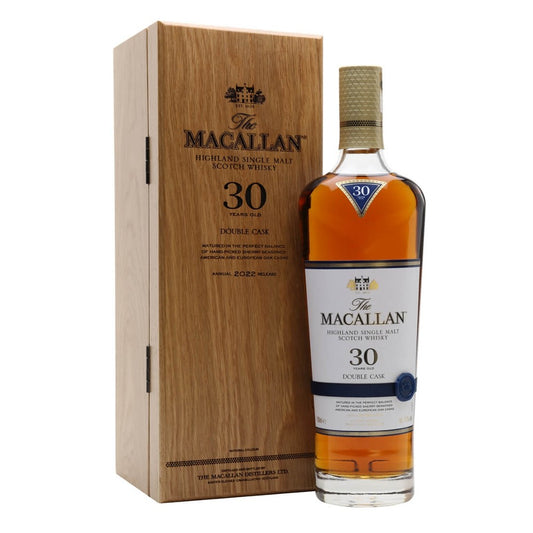 Macallan 30 Year Double Cask 2022 Release Single Malt Scotch Whisky 43% 70cl whisky Macallan Macallan 斯貝賽區 雪莉酒桶