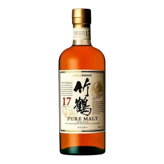 Nikka 竹鶴17年 Pure Malt 43% 700ml