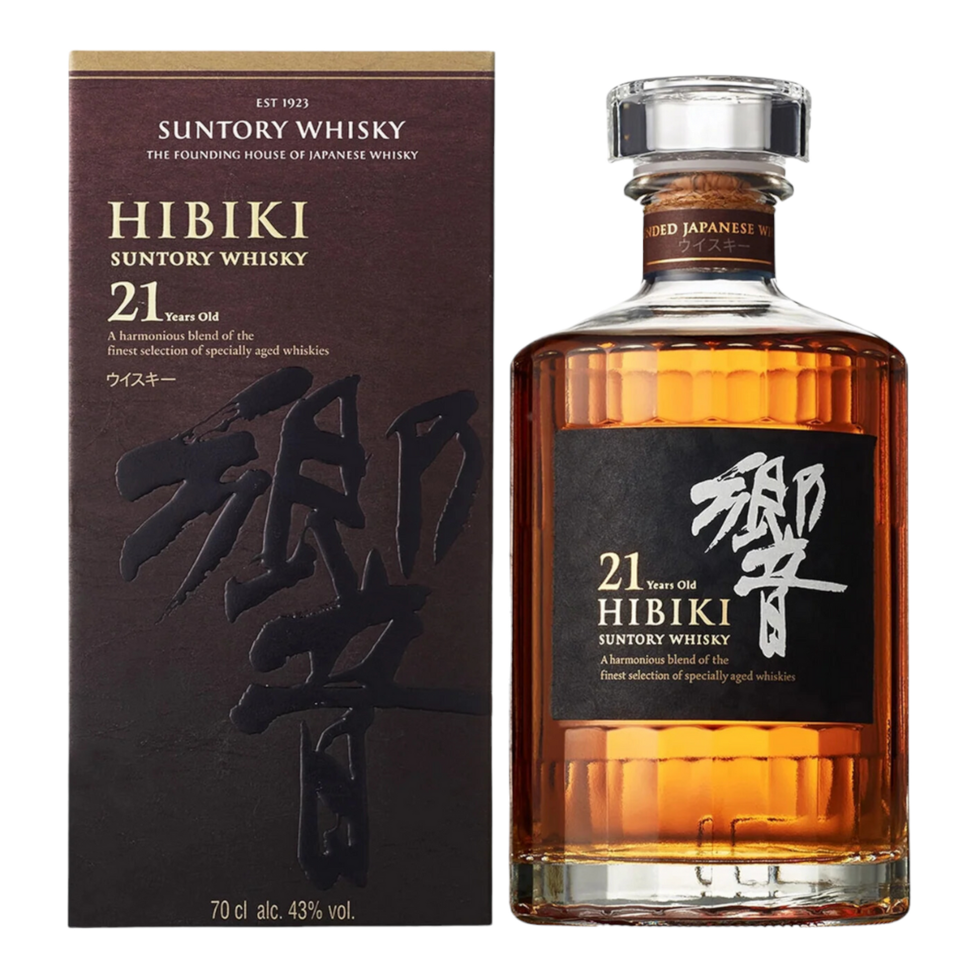 HIBIKI 21 Years Old Blended Whisky 響 21年日本威士忌 whisky Suntory Blended Hibiki