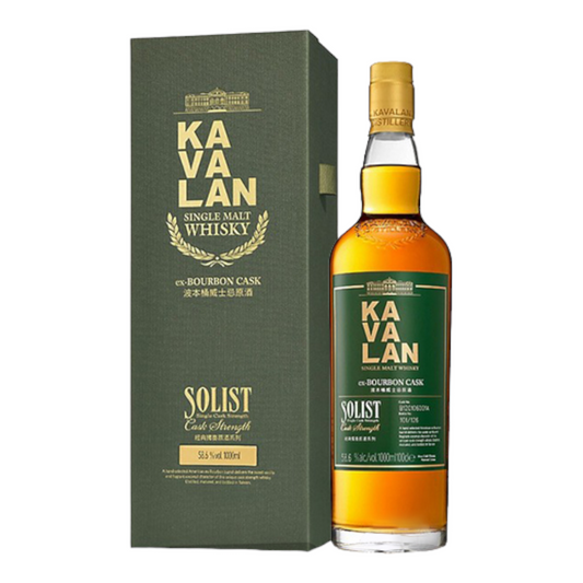 Kavalan Solist ex-Bourbon Cask Strength Single Malt Whisky 700ml whisky Lillion Wine caskstrength