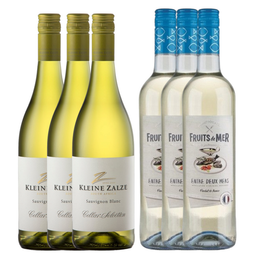 Sauvignon Blanc 法國及南非 每款三支 Total 6支 White Wine Lillion Wine Offer