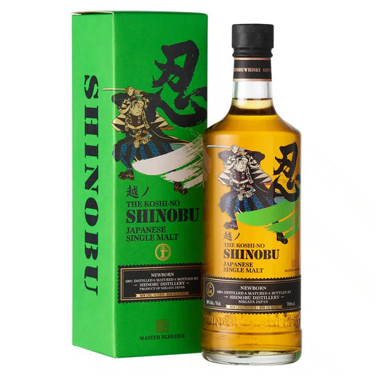 忍 SHINOBU 日本單一麥芽威士忌 NewBorn 50% 700ml whisky Shinobu 369 Shinobu 其他桶型 波本酒桶 混桶
