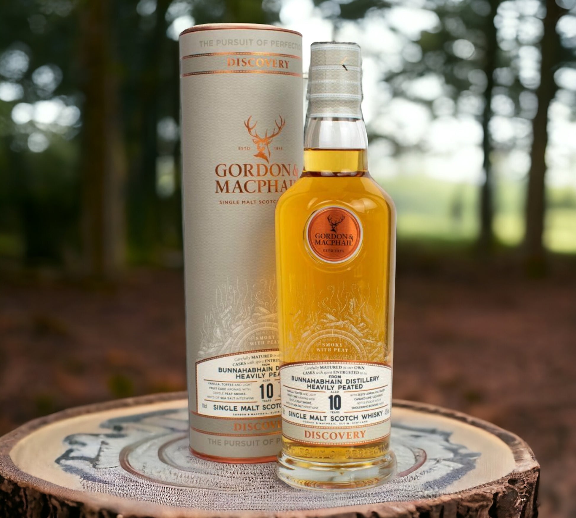 Gordon & MacPhail Discovery Bunnahabhain 10 Year Old Heavily Peated 43% 70cl whisky Bunnahabhain