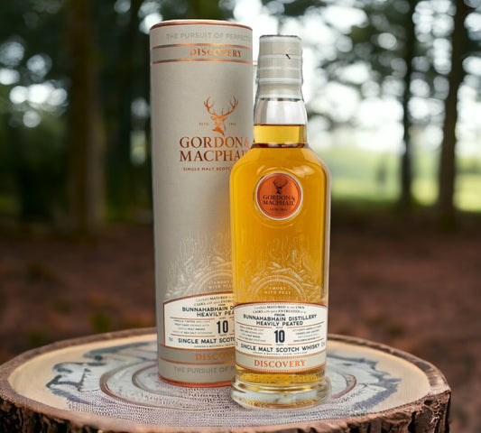 Gordon & MacPhail Discovery Bunnahabhain 10 Year Old Heavily Peated 43% 70cl whisky Bunnahabhain