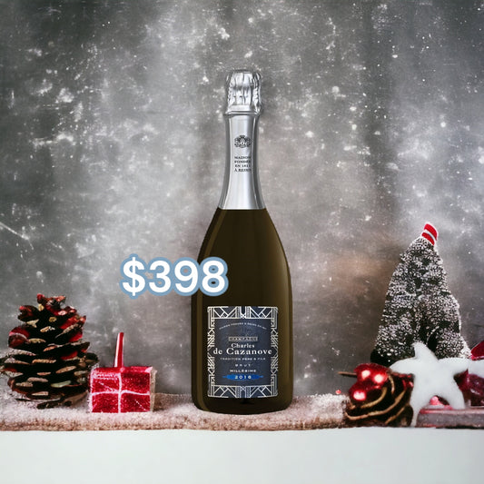 Charles de Cazanove Millesime Vintage Champagne 2016 750ml Sparkling Lillion Wine Offer France