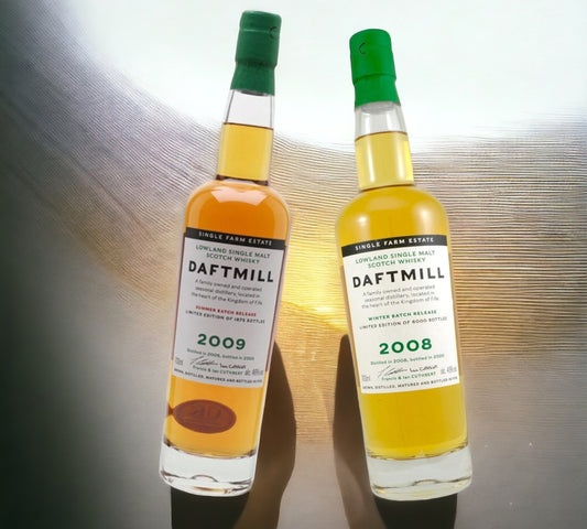 Daftmill 2008 Winter Batch and 2009 Summer Batch (two bottles) whisky Daftmill special offer