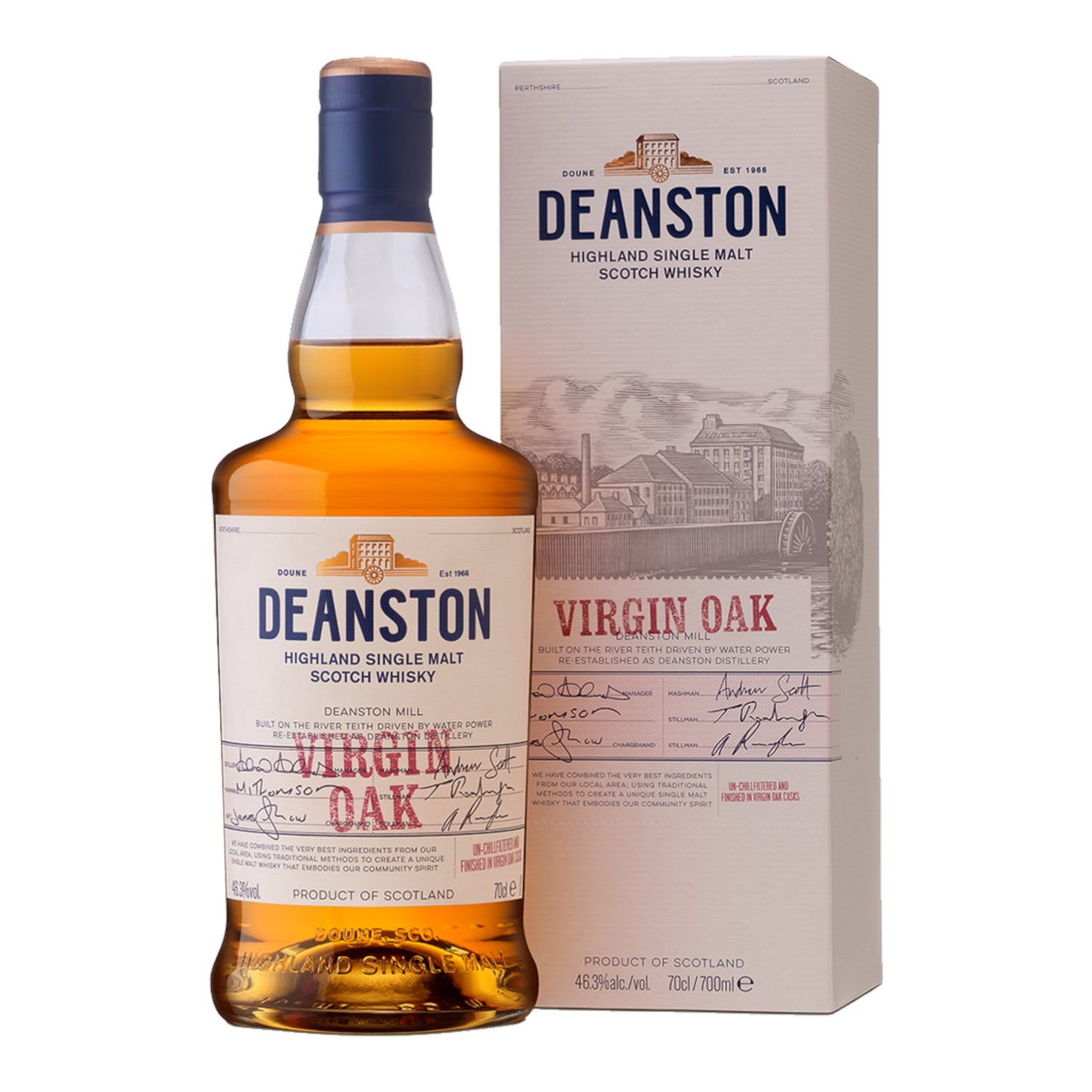 Deanston Virgin Oak 46.3% 70cl whisky Lillion Wine Offer 369 999 Deanston 其他桶型 高地區
