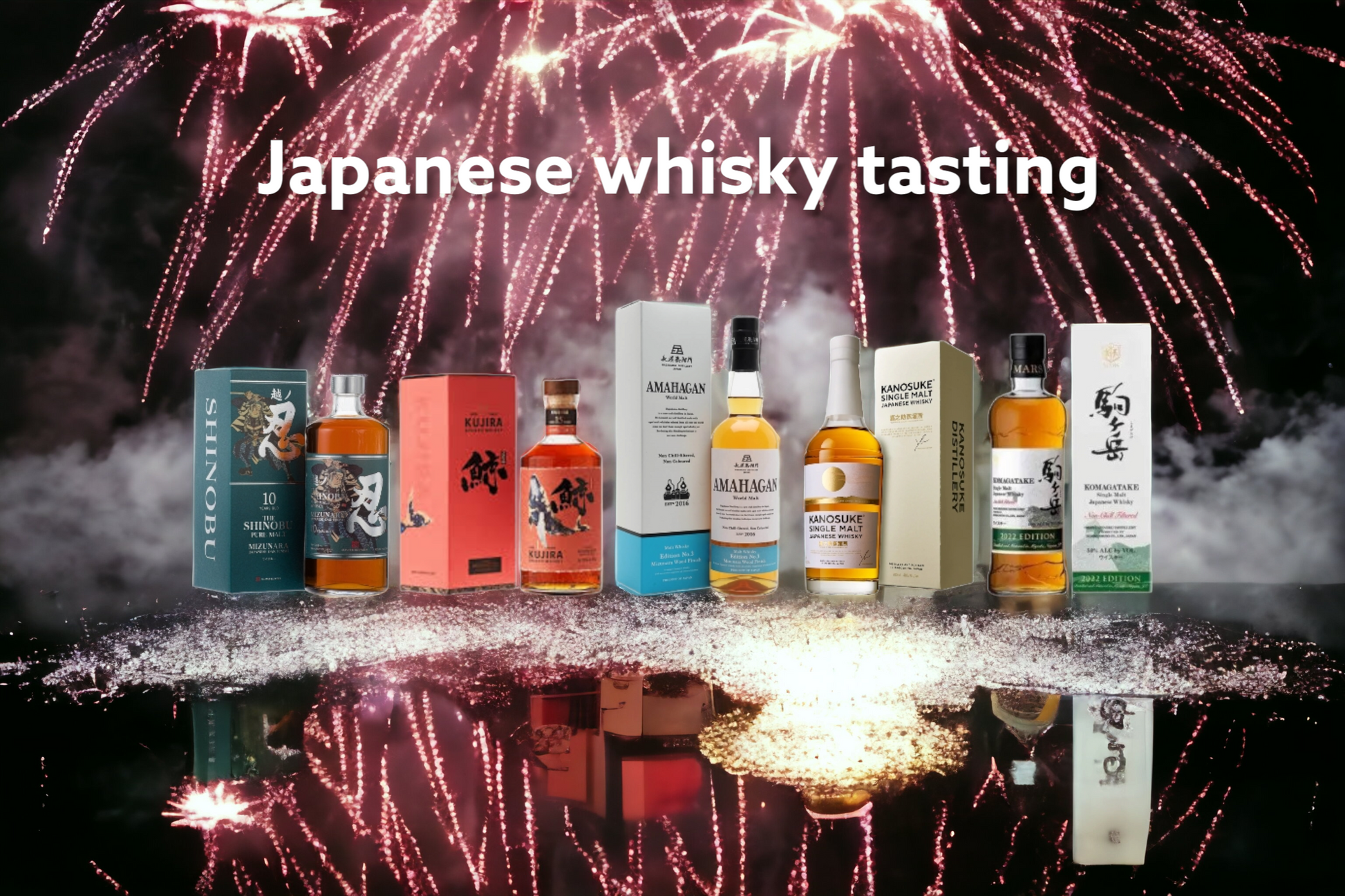 Japanese Whisky Tasting 14-07-2023 whisky Lillion Wine whisky tasting