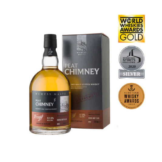 Wemyss Peat Chimney Batch Strength Batch No.002 57% 70cl whisky Wemyss 369 999x2 caskstrength peat wemyss