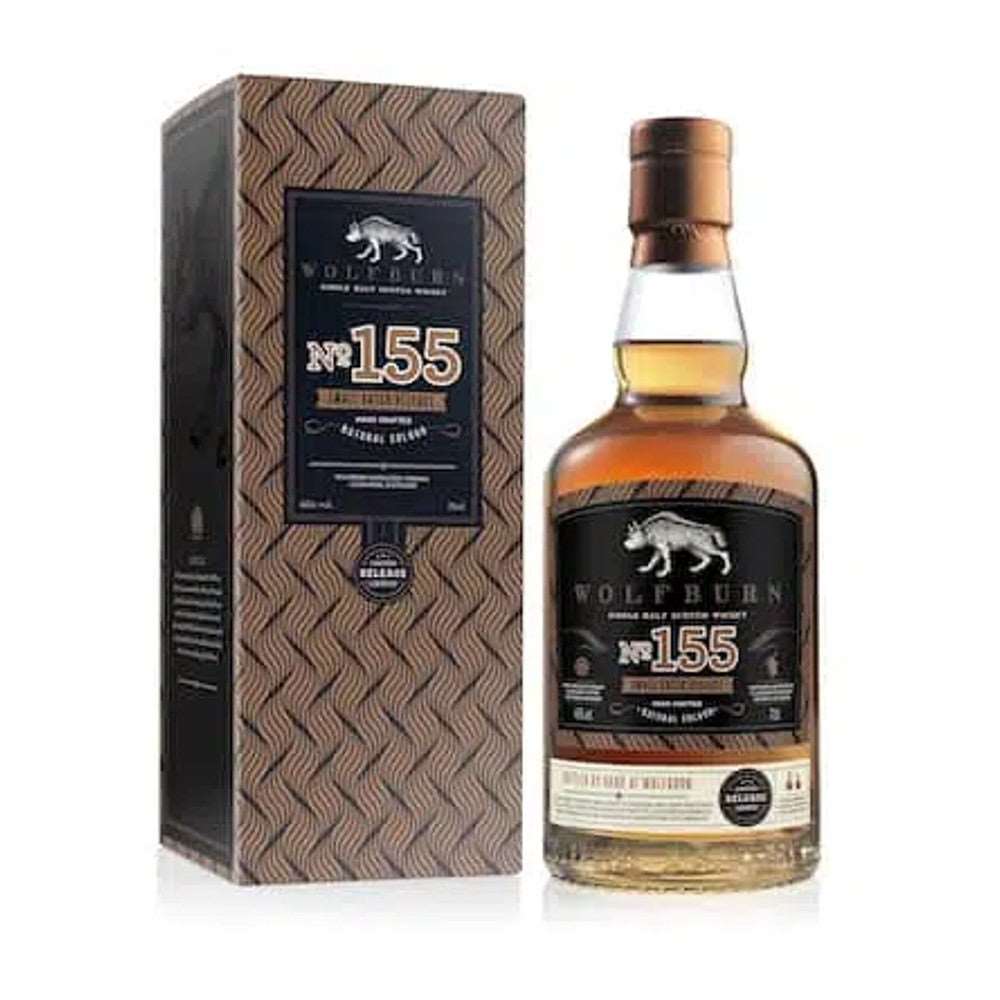 Wolfburn 155 Small Batch 46% 70cl whisky Wolfburn 369 999x2 bourbon port cask Wolfburn