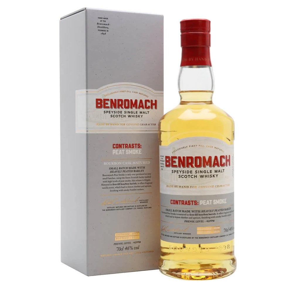 Benromach Contrasts Peat Smoke 2009 46% 70cl whisky Benromach peat 斯貝賽區 波本酒桶