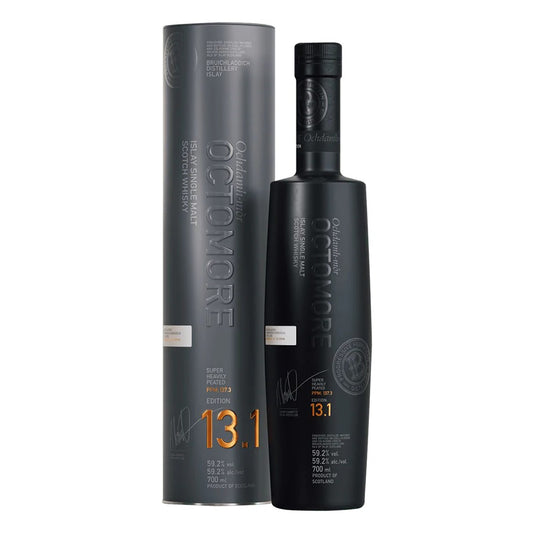 Bruichladdich OCTOMORE 13.1 SCOTTISH BARLEY Single Malt Whisky 59.2% 70cl whisky Bruichladdich caskstrength peat 艾雷島