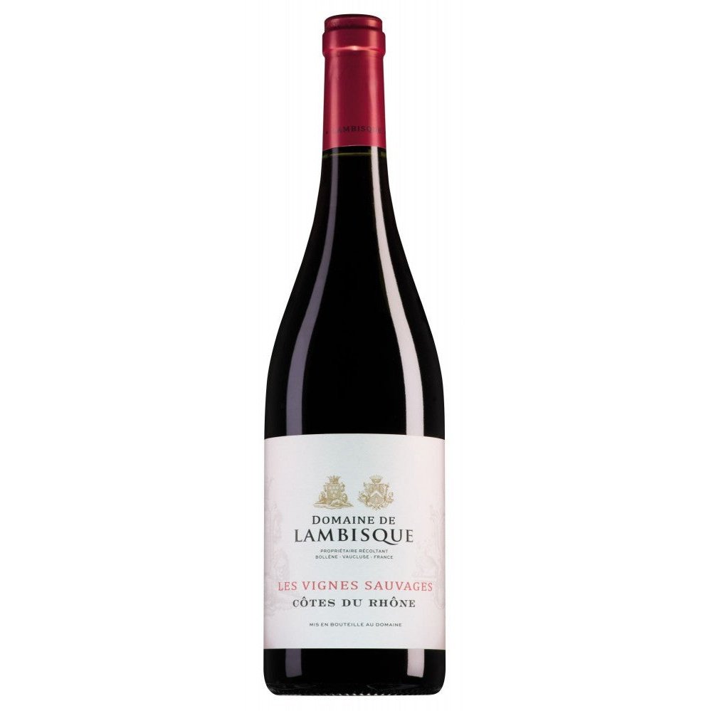 Domaine de Lambisque Côtes du Rhône Les Vignes Sauvages 2018 Red Wine Domaine de Lambisque 680x6 Carignan Cinsault Cinsaut Domaine de Lambisque France Grenache