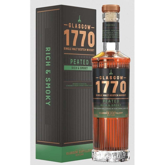 Glasgow 1770 Peated Release No.1 46% 50cl whisky Glasgow Distillery 369 Glasgow Distillery peat 低地區
