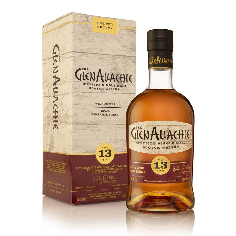 Glenallachie 13 Year RIOJA WINE CASK FINISH 48% 70cl whisky GLENALLACHIE Rioja 其他桶型 斯貝賽區 混桶