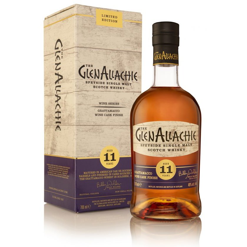 THE GLENALLACHIE 11YO GRATTAMACCO WINE CASK FINISH 48% 70cl whisky GLENALLACHIE 其他桶型 斯貝賽區 波本酒桶 混桶