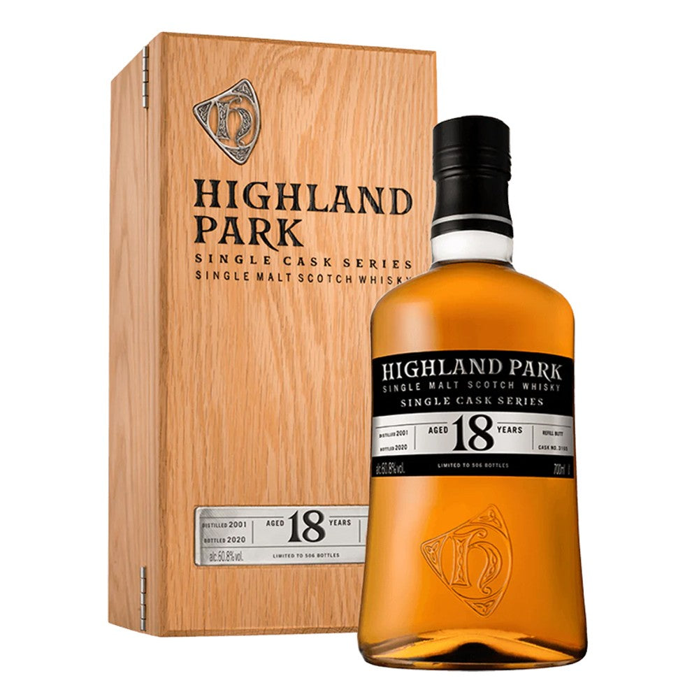 Highland Park 18 Years Old Single Cask #3165 Single Malt Scotch Whisky whisky Highland Park caskstrength Highland Park 島嶼 雪莉酒桶