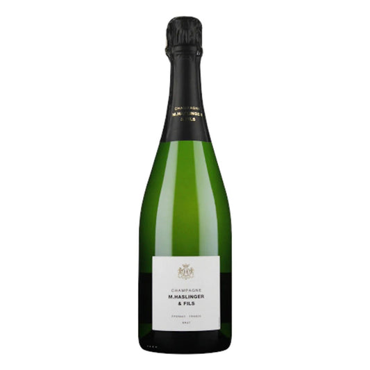 M. Haslinger & Fils - Champagne Brut NV 750ml Sparkling M. HASLINGER & FILS champagne France Sparkling