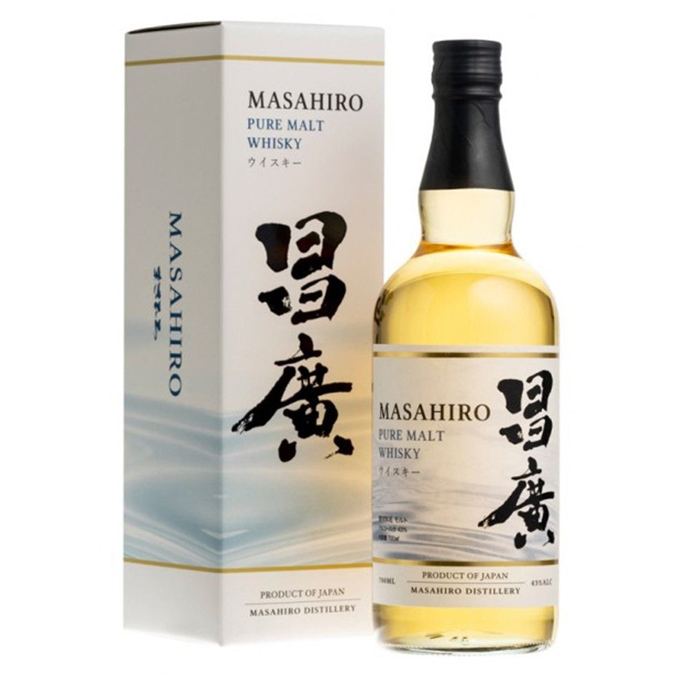 Masahiro Pure Malt Whisky 43% 70cl whisky Lillion Wine Offer 369 bourbon Masahiro