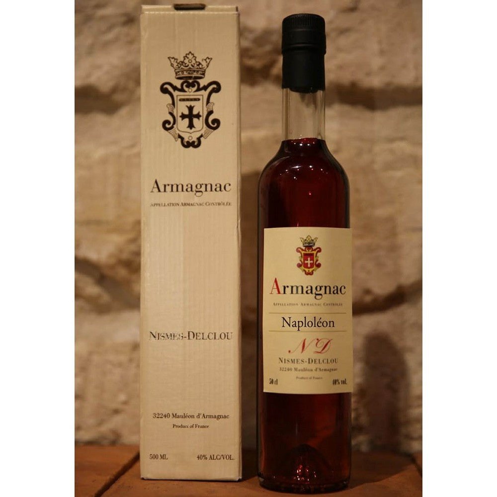 Armagnac Nismes Delclou Naploleon 40% 50cl cognac Nismes Delclou Armagnac Nismes Delclou
