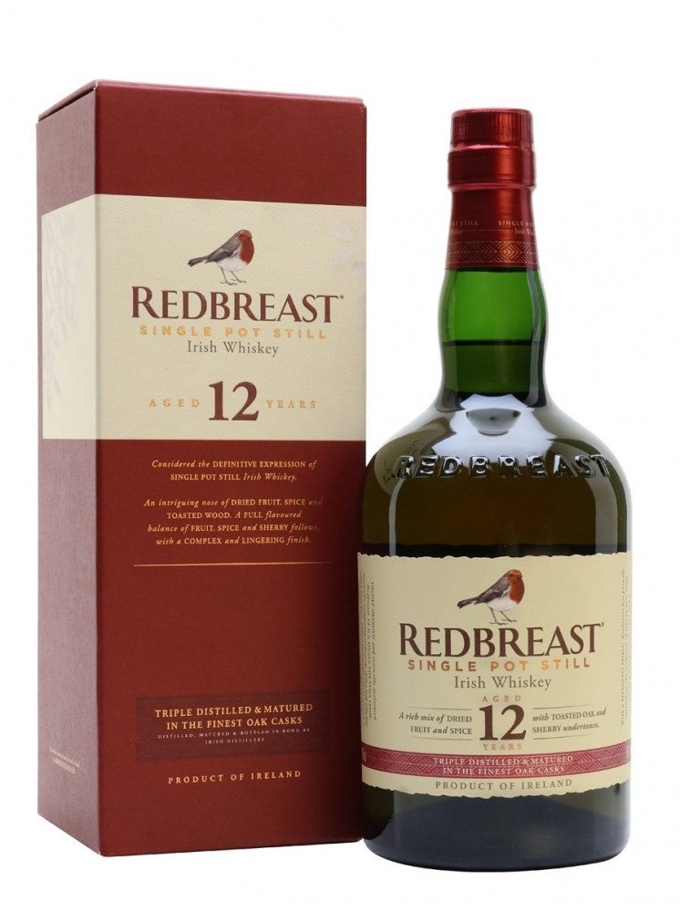 Redbreast 12 yo Single Pot Still 40% 70cl whiskey Redbreast Irish Redbreast