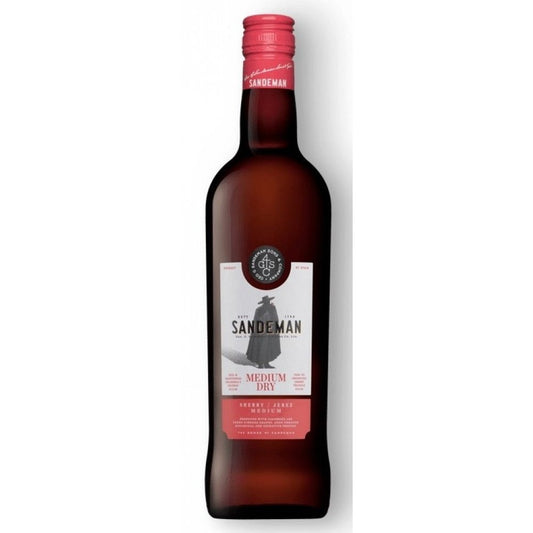Sandeman Medium Dry Sherry Red Wine Sandeman 480x6 Palomino Pedro Ximenez Sandeman sherry Spain