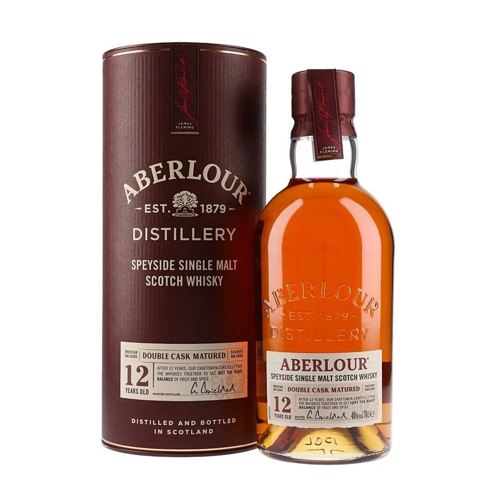 Aberlour 12 year Double Cask Single Malt Whisky 40% 70cl whisky Aberlour 999x2 Aberlour 斯貝賽區 混桶