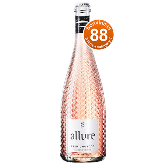 Allure Diamon Edition Premium-Secco Rosé Sparkling Allure 480x6 Allure Italy Sparkling Sweet