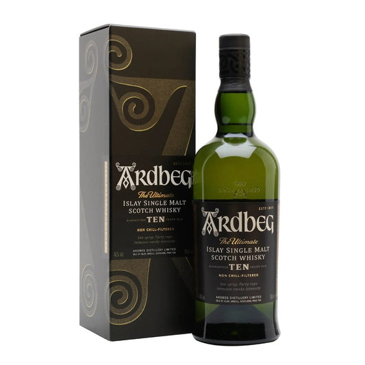 Ardbeg 10 year Islay Single Malt Scotch Whisky 46% 70cl whisky Ardbeg 369 Ardbeg peat 波本酒桶 艾雷島
