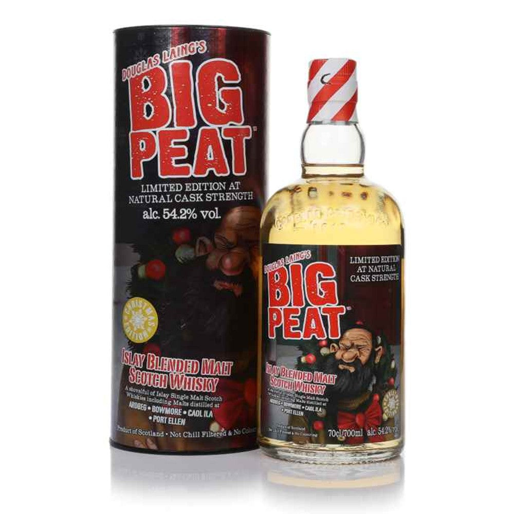 Big Peat Christmas 2022 Islay Blended Malt Limited Edition 54.2% 700ml whisky Douglas Laing Blended caskstrength peat 混桶 艾雷島