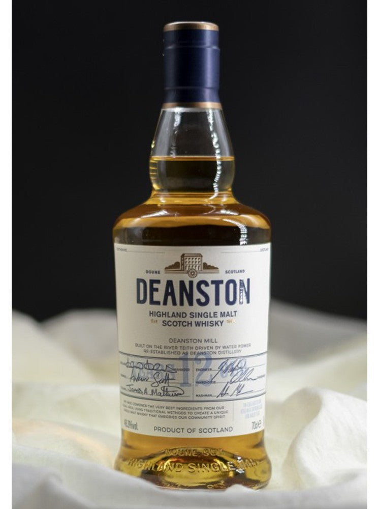 Deanston 12 yo 46.3% 70cl whisky Deanston Deanston 波本酒桶 高地區