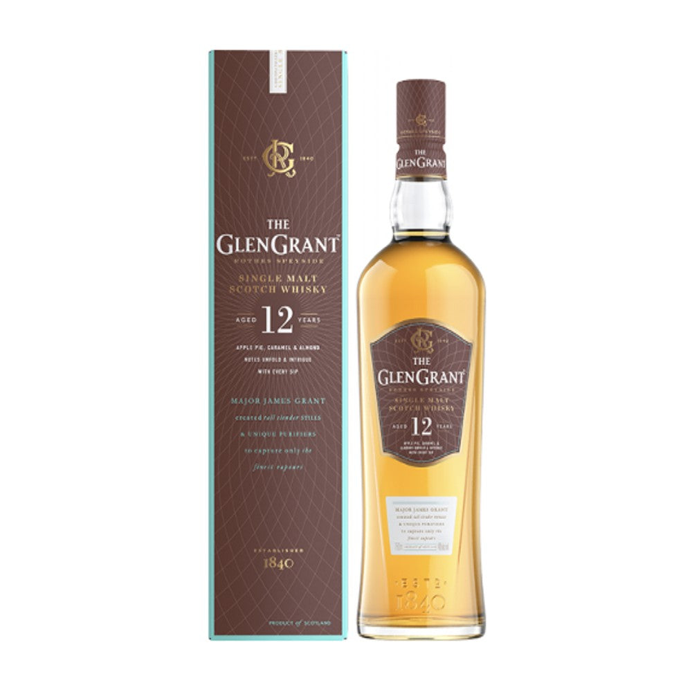 Glen Grant 12 Year Single Malt Scotch Whisky 43% 70cl whisky Glen Grant 斯貝賽區 波本酒桶