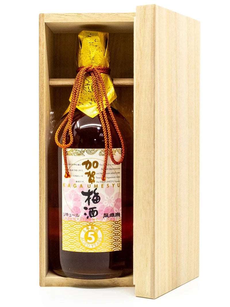 萬歲樂 加賀梅酒 五年熟成 720ml 木盒裝 umeshu 萬歲樂 Fruit Wine 萬歲樂