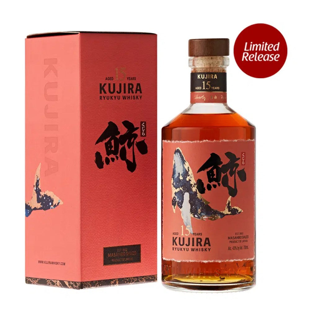 Kujira Ryukyu Whisky 15 Year Limited Release 43% 700ml whisky Kujira 369 Kujira
