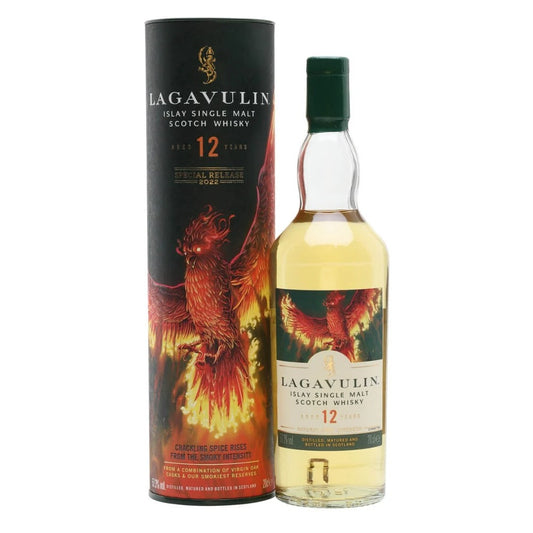 Lagavulin 12 Year Single Malt Special Releases 2022 57.3% 70cl whisky Diageo caskstrength peat 波本酒桶 艾雷島