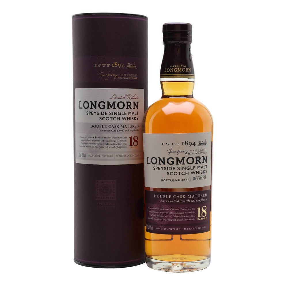 Longmorn 18 Year Secret Speyside Single Malt 48% 70cl whisky Longmorn 斯貝賽區 混桶