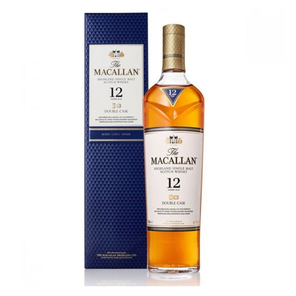 Macallan 12 Year Old Double Cask 70cl whisky Macallan 369 斯貝賽區 混桶 雪莉酒桶