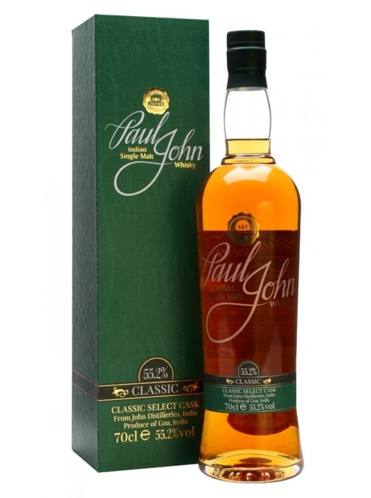 Paul John Classic Cask Strength 55.2% 70cl whisky Paul John caskstrength Paul John