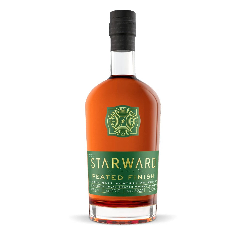 Starward Peated Finish Single Malt Whisky 700ml / 48% whisky Starward peat 其他桶型 混桶