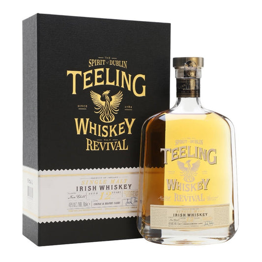 Teeling Revival Release 12 Year Irish Single Malt Whiskey 46% 70cl whisky Teeling Irish Teeling 其他桶型 混桶