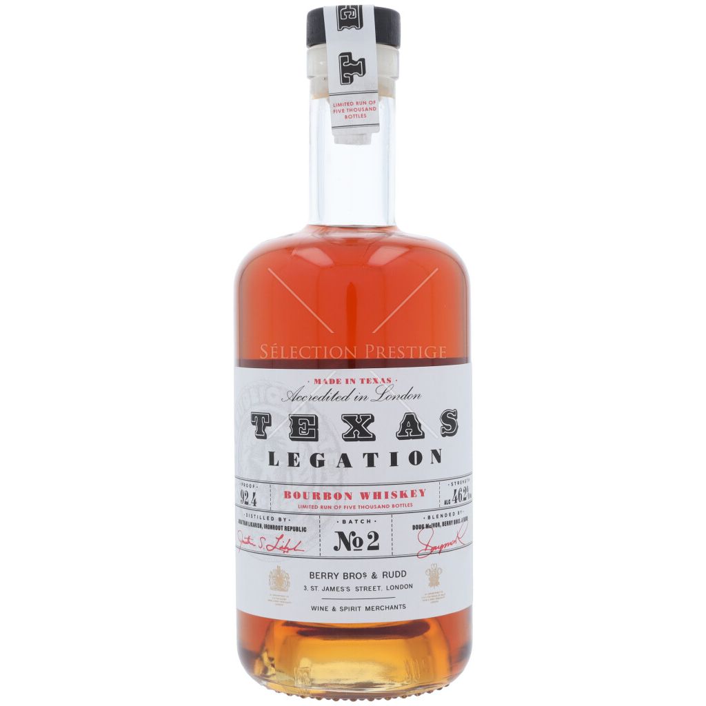 Texas Legation Batch No. 2, Bourbon Whiskey, 46.2% 70cl whiskey BBR BBR Bourbon Whisky US