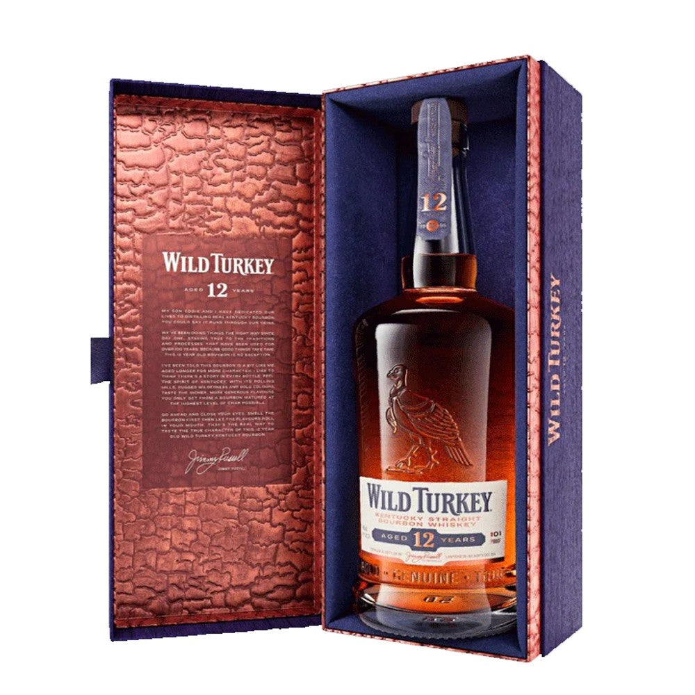 Wild Turkey 12 Year 101 Proof Distillers Reserve Bourbon Whiskey 50.5% 700ml whiskey Wild Turkey bourbon whiskey US whiskey