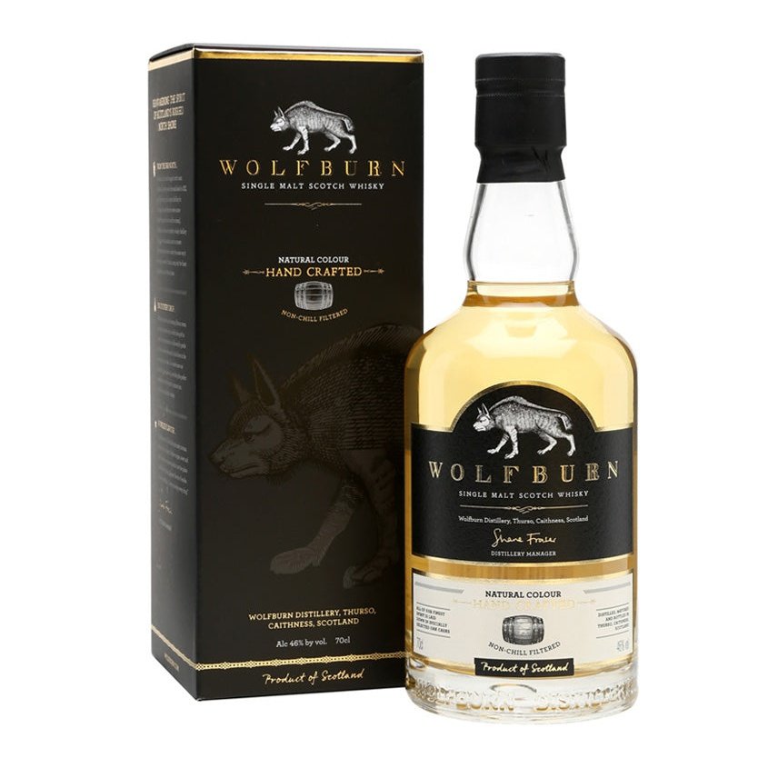 Wolfburn Northland Single Malt Scotch Whisky 46% 70cl whisky Wolfburn 369 999 hotbuy peat Wolfburn 波本酒桶 高地區